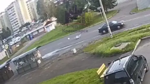 Женщину сбили на пешеходном переходе в Железногорске (видео)