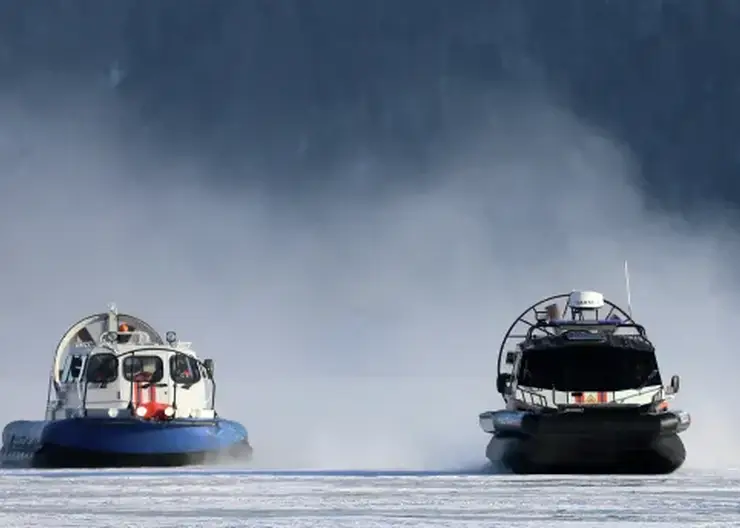 Выезды на Красноярское водохранилище закрыли из-за нестабильности льда