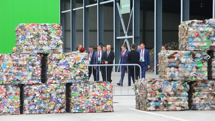 В Томская области заработал самый современный и первый за Уралом комплекс по переработке мусора