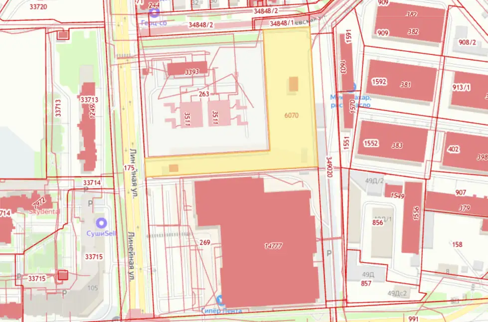 Фото: Публичная кадастровая карта