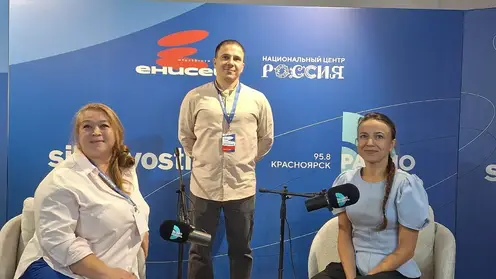 Открытая студия «Радио Сибирь» посетила медиафорум «Енисей»
