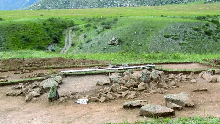 От панно с эпосом до золотого дракона: археологи Большого Алтая поделились знаковыми находками