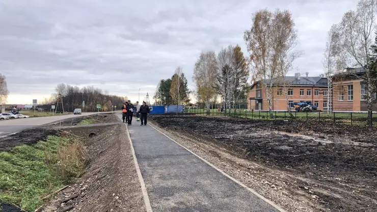 В Казачинском районе дорога в школу стала безопаснее