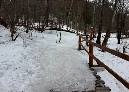 Администрация «Столбов» предупредила туристов о риске травм из-за гололедицы