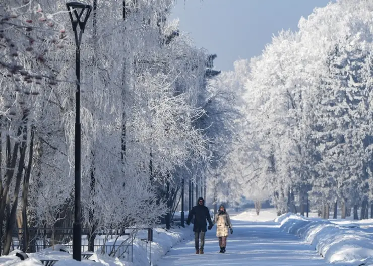 В Красноярском крае 7 декабря ожидается -36 градусов, метель и снегопад