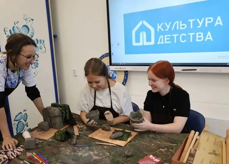 Центр гончарного мастерства «Глиняные сказки» для детей открылся в Красноярском крае