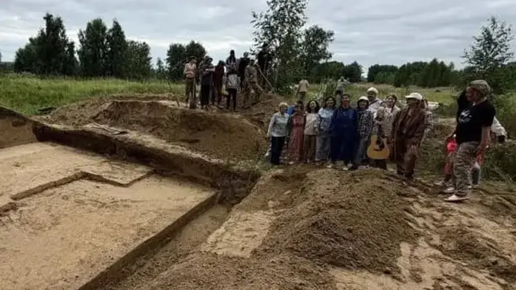Находку эпохи палеолита откопали во время археологической экспедиции в Омской области