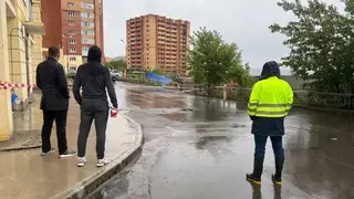 В Красноярске вновь сошёл грунт на улице 2-я Огородная В Красноярске вновь сошёл грунт на улице 2-я Огородная