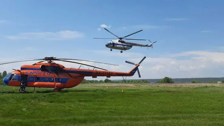 Более 100 авиапожарных перебросили на север Красноярского края