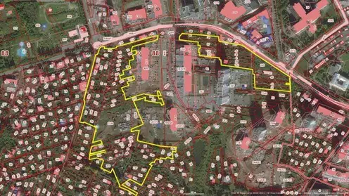 В Красноярске под застройку улицы Лесопарковой изымают 49 домов