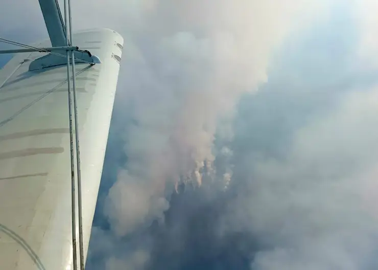 Лес горит в Бурятии на площади свыше 7,6 тысяч гектаров