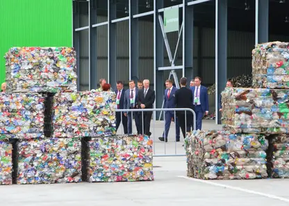 В Томская области заработал самый современный и первый за Уралом комплекс по переработке мусора