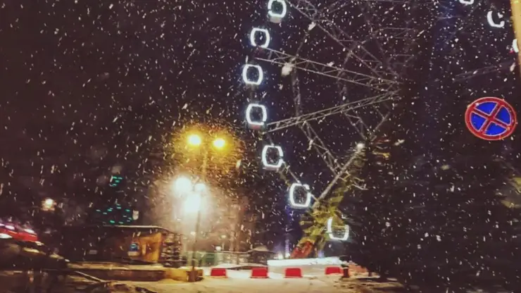 В Красноярске ожидается морозный последний день осени