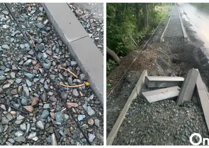 В Новосибирске тротуар за 6 миллионов ведёт на проезжую часть