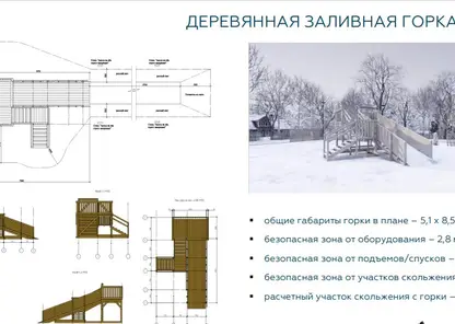 Типовые проекты зимних горок разработали в минстрое Красноярского края