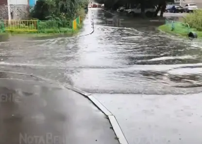 В Абакане из-за дождей ввели режим повышенной готовности