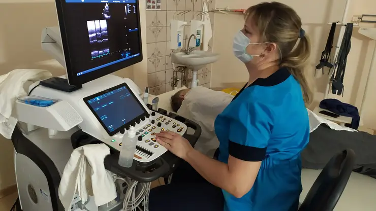 В 20-й больнице Красноярска стали делать больше ультразвуковых исследований