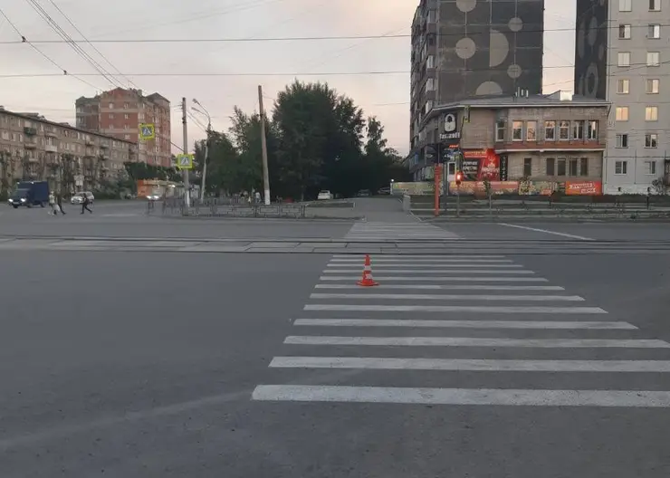 В Ачинске водитель сбил женщину с коляской