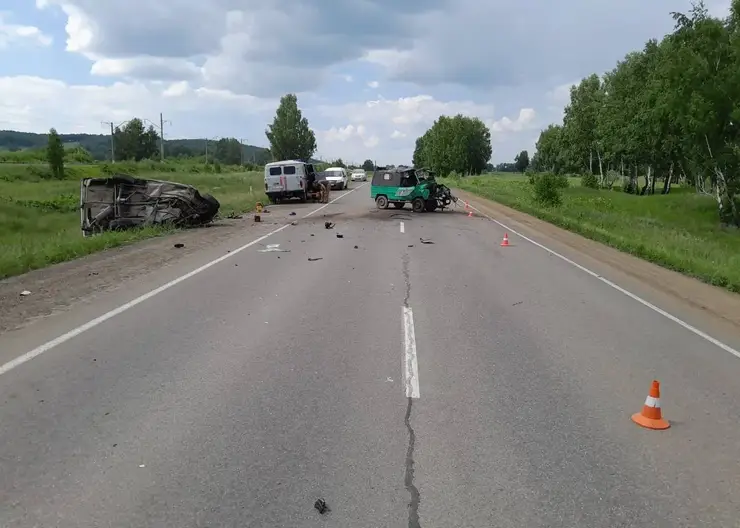В Канском районе произошло страшное ДТП, есть погибшие