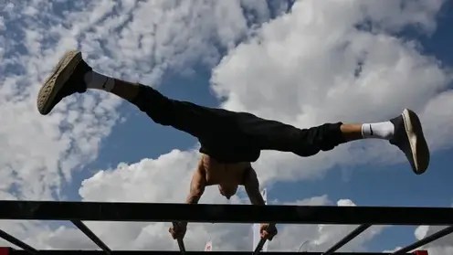 Кубок России по воркауту впервые прошел в Чите