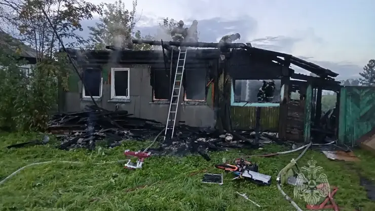 Двухлетний мальчик погиб при пожаре в Козульском районе