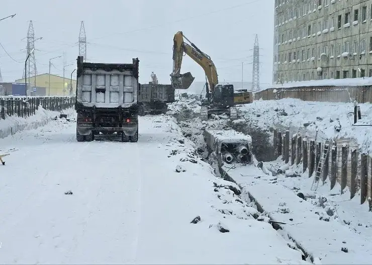 В Норильске идет масштабное обновление системы водоснабжения