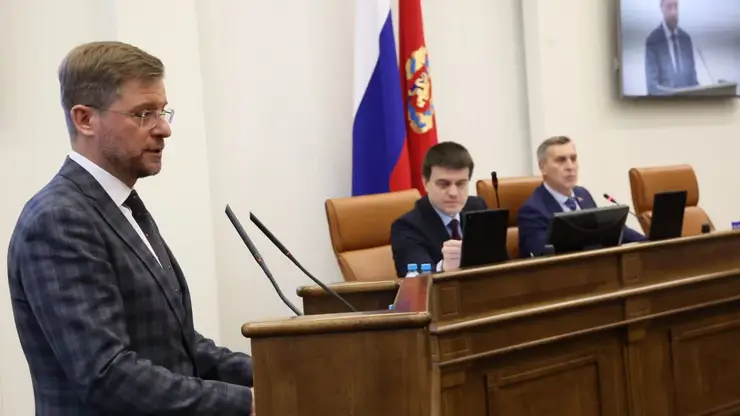 В Красноярском крае утвердили кандидатуру Алексея Медведева на должность председателя правительства региона