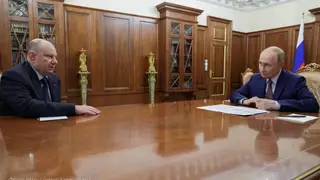 Президент России Владимир Путин провел рабочую встречу с главой «Норникеля» Владимиром Потаниным