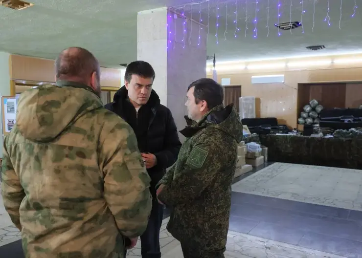 Красноярский край поддерживает бойцов в ЛНР