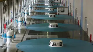 Богучанская ГЭС увеличила выработку электроэнергии на 13% в августе Богучанская ГЭС увеличила выработку электроэнергии на 13% в августе