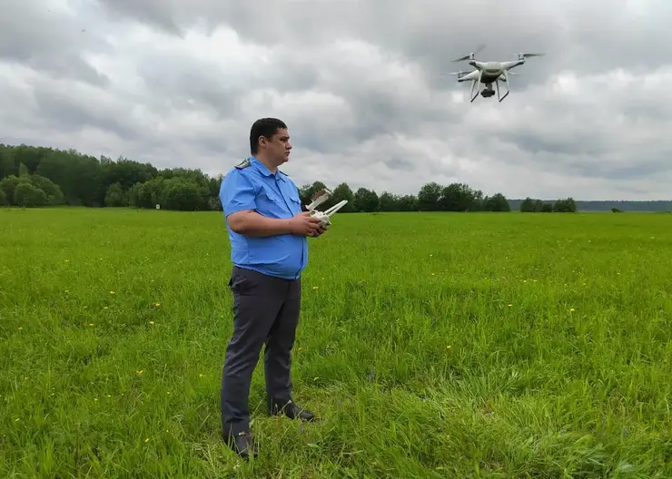 В Красноярском крае беспилотники обследовали больше 5 тысяч гектаров земель