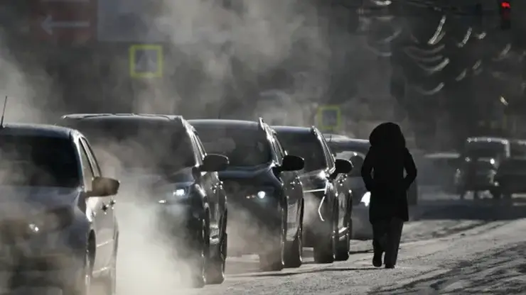 Красноярск и Новосибирск оказались в первой тройке городов России по уровню загрязнения воздуха от автотранспорта