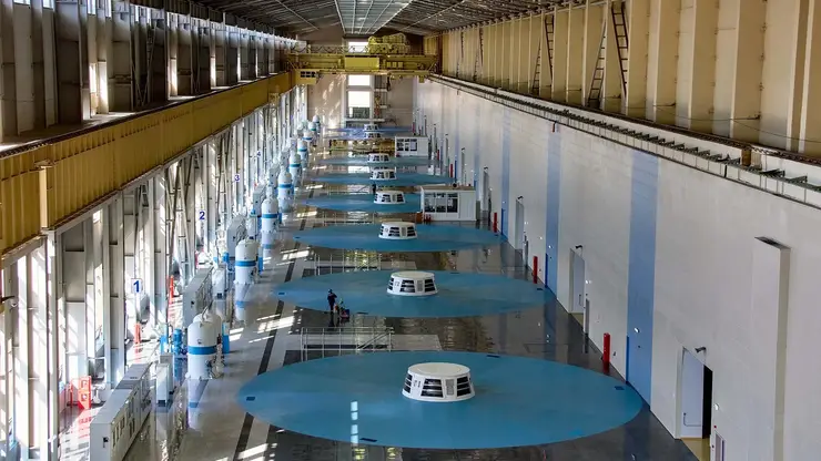 Богучанская ГЭС нарастила производство электроэнергии в первом квартале года