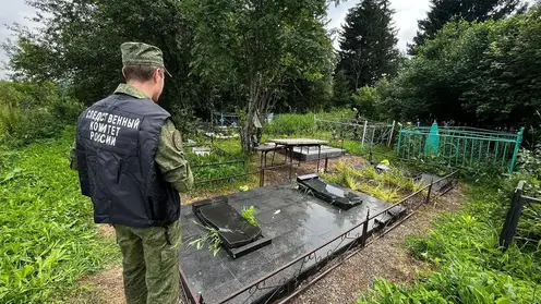 В Кемеровской области пьяные подростки разгромили кладбище