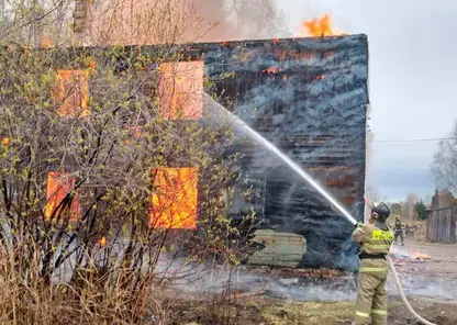 В Красноярском крае за сутки потушили 16 пожаров