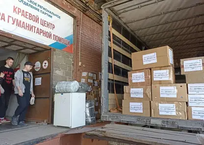 «Единая Россия» отправила детям Свердловска ЛНР игрушки и спортинвентарь к летним каникулам