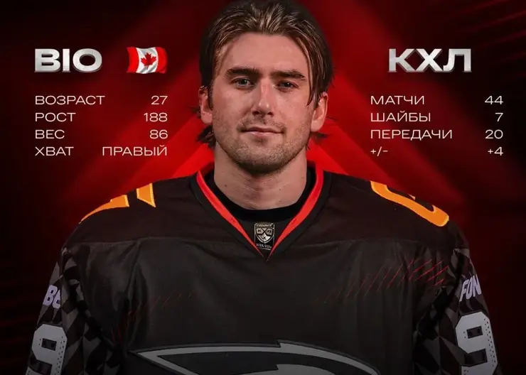 Омский «Авангард» заключил контракт с нападающим из Канады Майклом Маклаудом