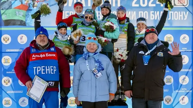 Красноярская биатлонистка Юлия Шеллер стала серебряным призёром юниорского первенства России