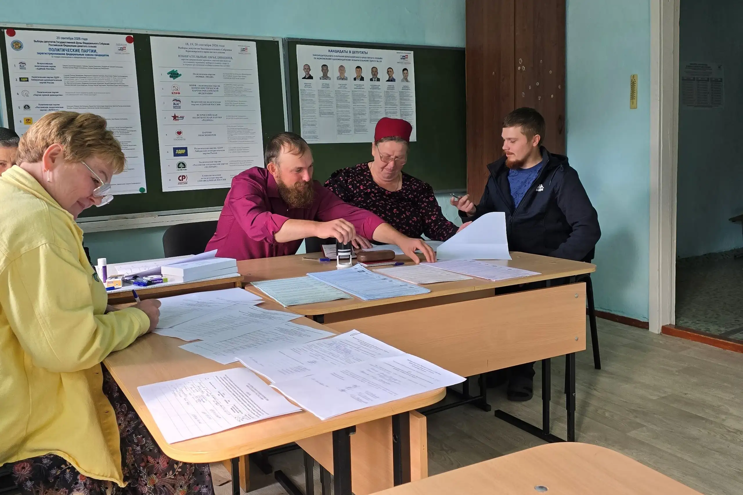 Фото: Избирательная комиссия Красноярского края / ВК