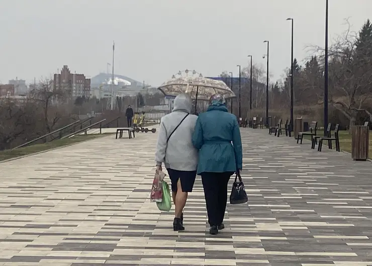 Тепло и дождливо. Погода в Красноярске в последний день недели