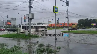 В мэрии Красноярска рассказали о последствиях затяжных дождей