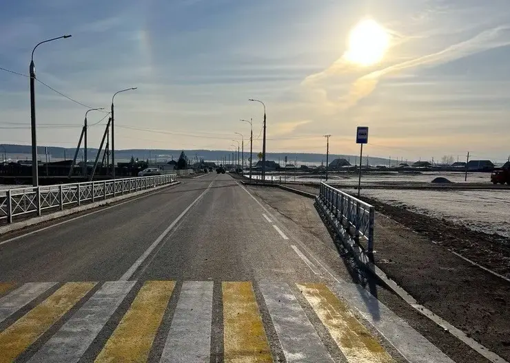 В Приангарье завершили капремонт дороги к санаторию «Нагалык»