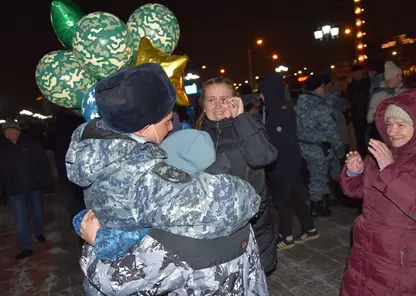 В Красноярский край с территории Северо-Кавказского региона вернулся сводный отряд краевой полиции