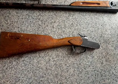 Жительница Кузбасса во время ремонта нашла в стене старый тайник с огнестрелом