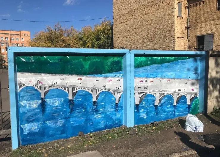 В Красноярске возле Мариинской женской гимназии появился Коммунальный мост