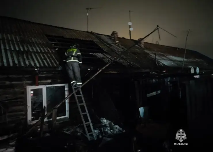 За сутки в Красноярском крае в огне погибли двое человек