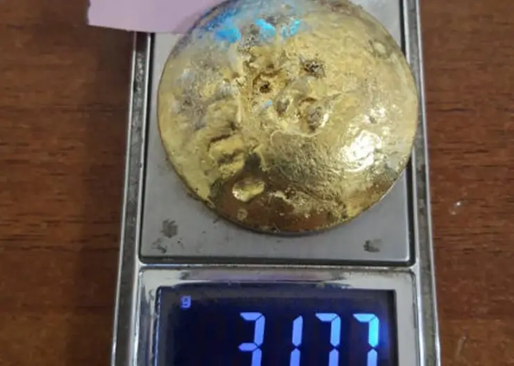 В Северо-Енисейском районе мужчину осудили за незаконную добычу природного золота