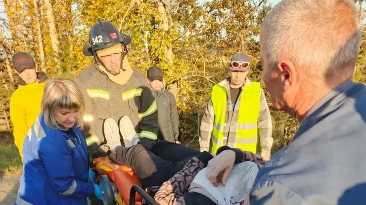 За неделю Красноярском крае потушили 70 пожаров