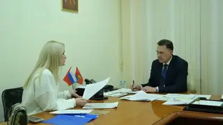 Новый глава Красноярска провел первый личный прием жителей города