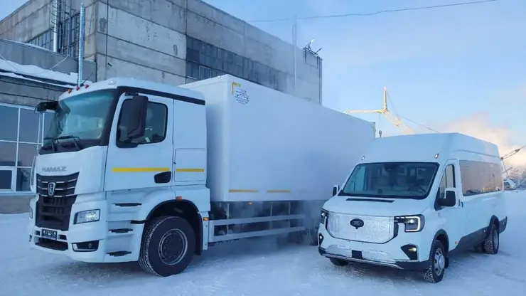 Автопарк Богучанской ГЭС обновлен мощной техникой